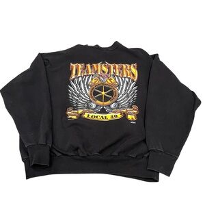 Vintage USA International Brotherhood Of Teamsters Local 40‎ Men's XL Sweatshirt